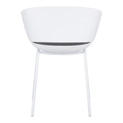 Florence spisebordsstol hvid