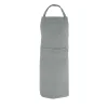 Forklæde 95x80 cm Lys grå