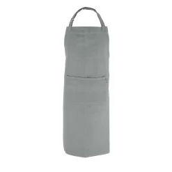 Forklæde 95x80 cm Lys grå