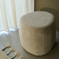 Genie puf stof Ø49,5 cm