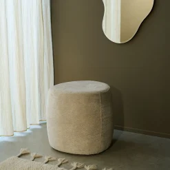 Genie puf stof Ø49,5 cm