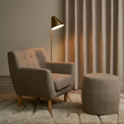 Genie puf stof Ø49,5 cm