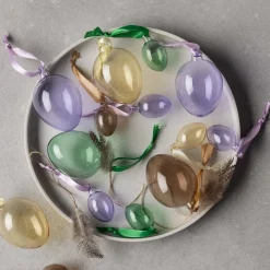 Glas påskeæg, 4 stk.