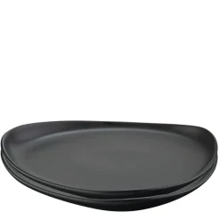 Gourmet sort tallerken