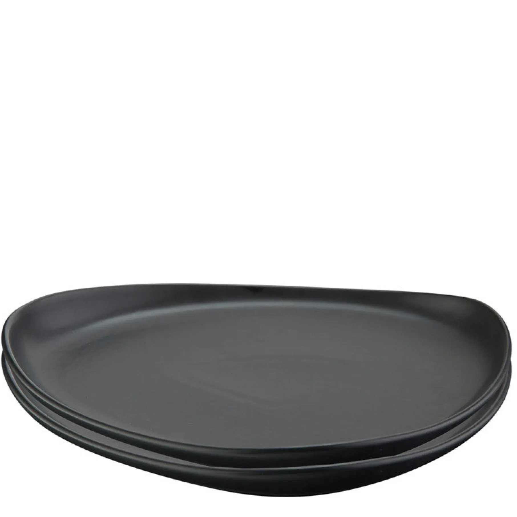 Gourmet sort tallerken