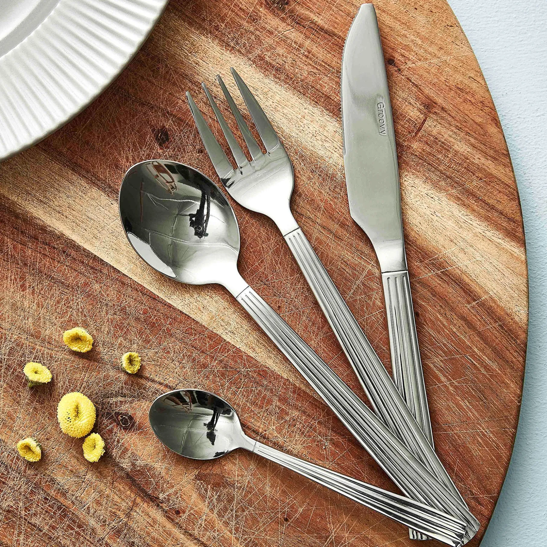 Groovy bestik 16 dele