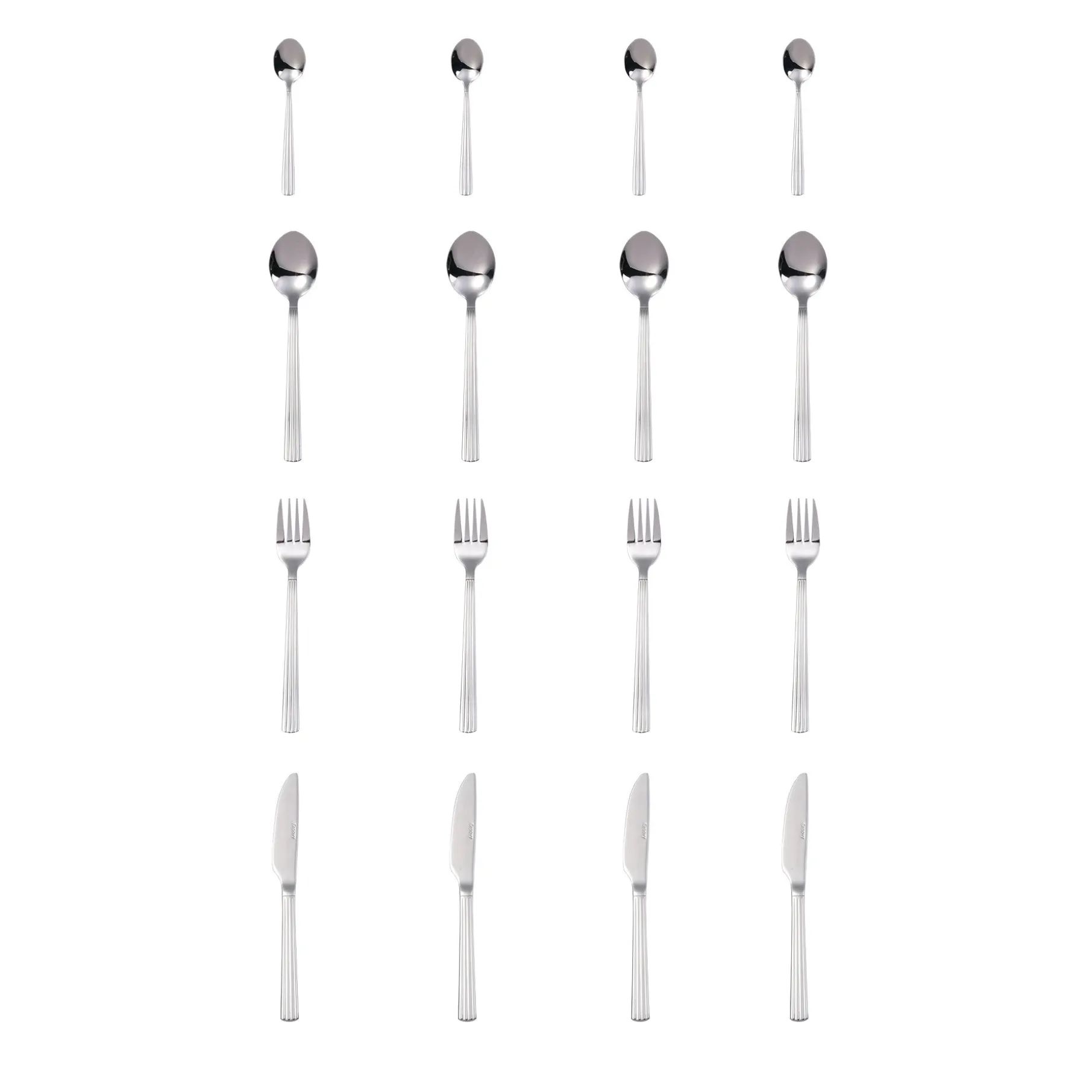 Groovy bestik 16 dele