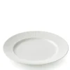 Groovy frokosttallerken Ø21 cm hvid stentøj