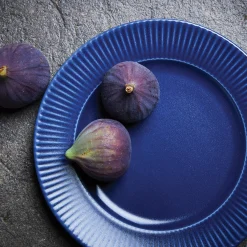 Groovy frokosttallerken Ø21 cm blå stentøj