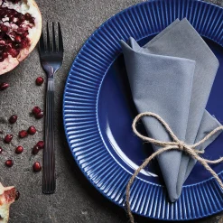 Groovy middagstallerken Ø27 cm blå stentøj