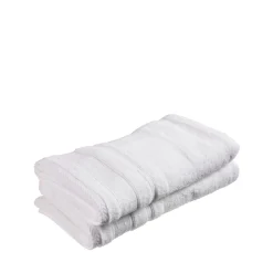 Håndklæde 2 stk 50x100 cm hvid
