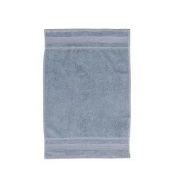 Håndklæde 2 stk 40x60 cm støvet blå