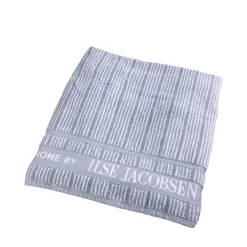 Håndklæde 70x140 cm støvet blå striber