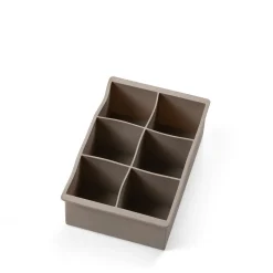 Isterningbakke stor grå