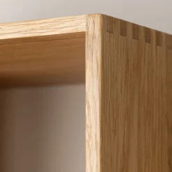 Keeper II reolmodul, FSC-certificeret egetræ 3H D30 cm