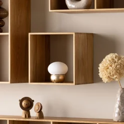 Keeper II reolmodul, FSC-certificeret egetræ 1K D30 cm