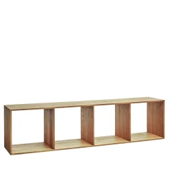 Keeper II reolmodul, FSC-certificeret egetræ 4H D30 cm