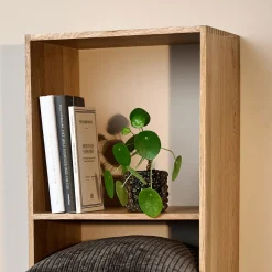 Keeper II reolmodul, FSC-certificeret egetræ 4H D30 cm