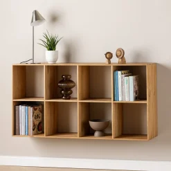 Keeper II reolmodul, FSC-certificeret egetræ 8H D30 cm