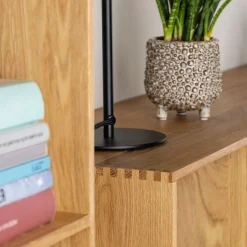 Keeper II reolmodul, FSC-certificeret egetræ 8H D30 cm