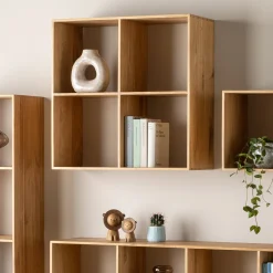 Keeper II reolmodul, FSC-certificeret egetræ 4K D30 cm