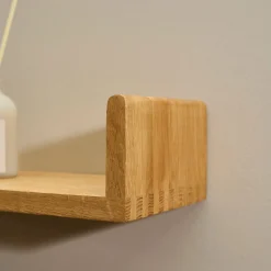 Keeper II U hylde olieret FSC-certificeret egetræ L80 cm