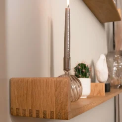 Keeper II U hylde olieret FSC-certificeret egetræ L80 cm