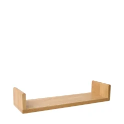 Keeper II U hylde olieret FSC-certificeret egetræ L50 cm