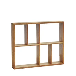 Keeper II væghylde, FSC certificeret egetræ 56x48 cm