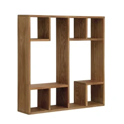 Keeper II væghylde, FSC certificeret egetræ 8D 70x70 cm