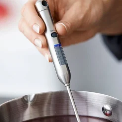 Køkken/bolche termometer digital stål