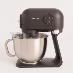 Køkkenmaskine sort m/stålskål