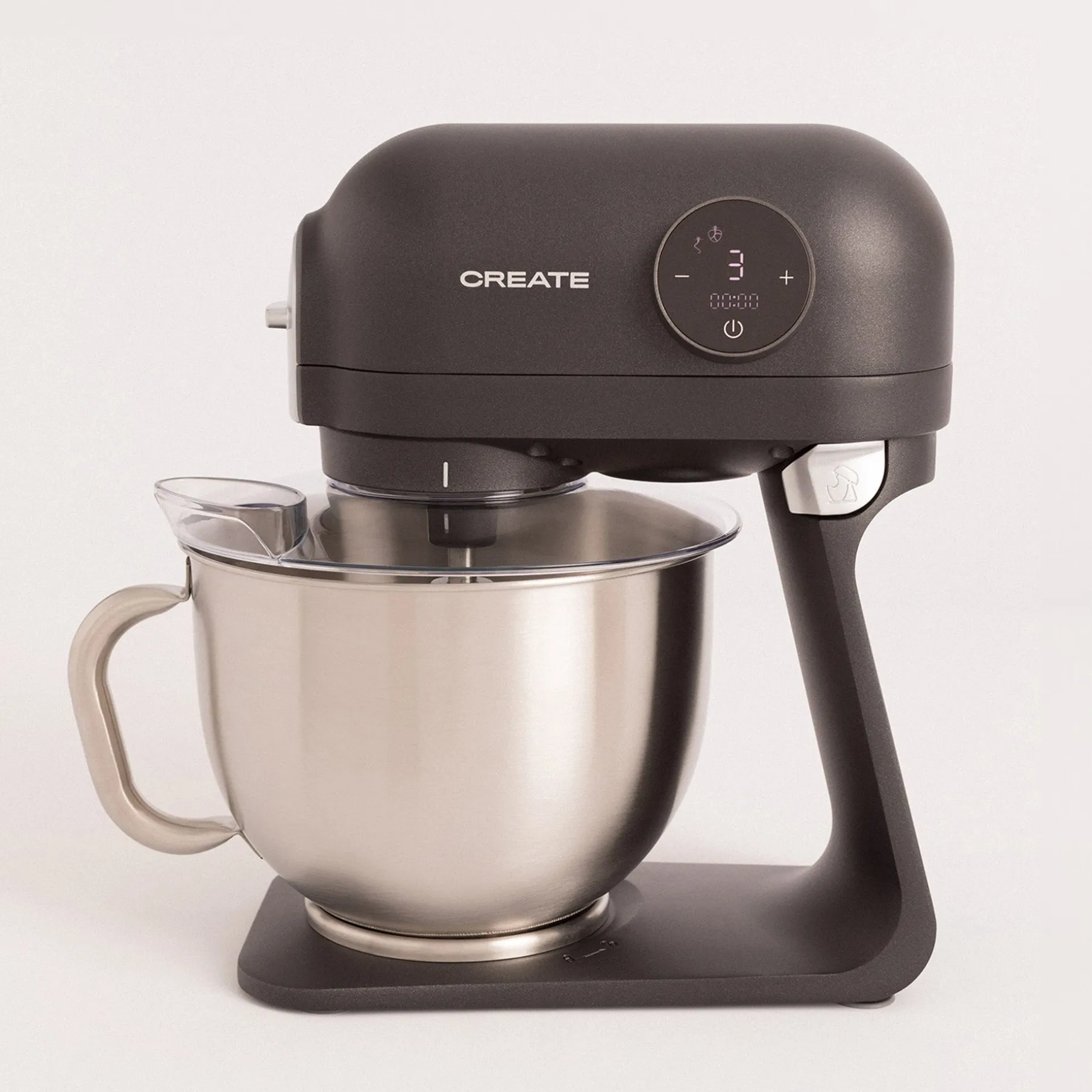 Køkkenmaskine sort m/stålskål