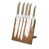 Knivsæt 5 dele m/blok