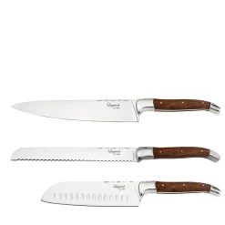 Knivsæt 3 dele rosewood