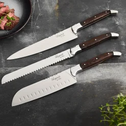 Knivsæt 3 dele wengé