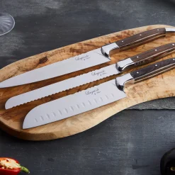 Knivsæt 3 dele wengé
