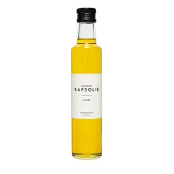 Koldpresset rapsolie m/hvidløg 250 ml