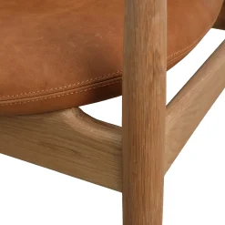 Korobi II loungestol - Læder