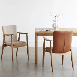 Korobi II spisebordsstol læder