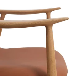 Korobi II spisebordsstol læder