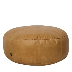 Læder puf