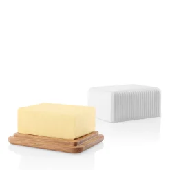 Legio Nova smørboks m/egetræslåg