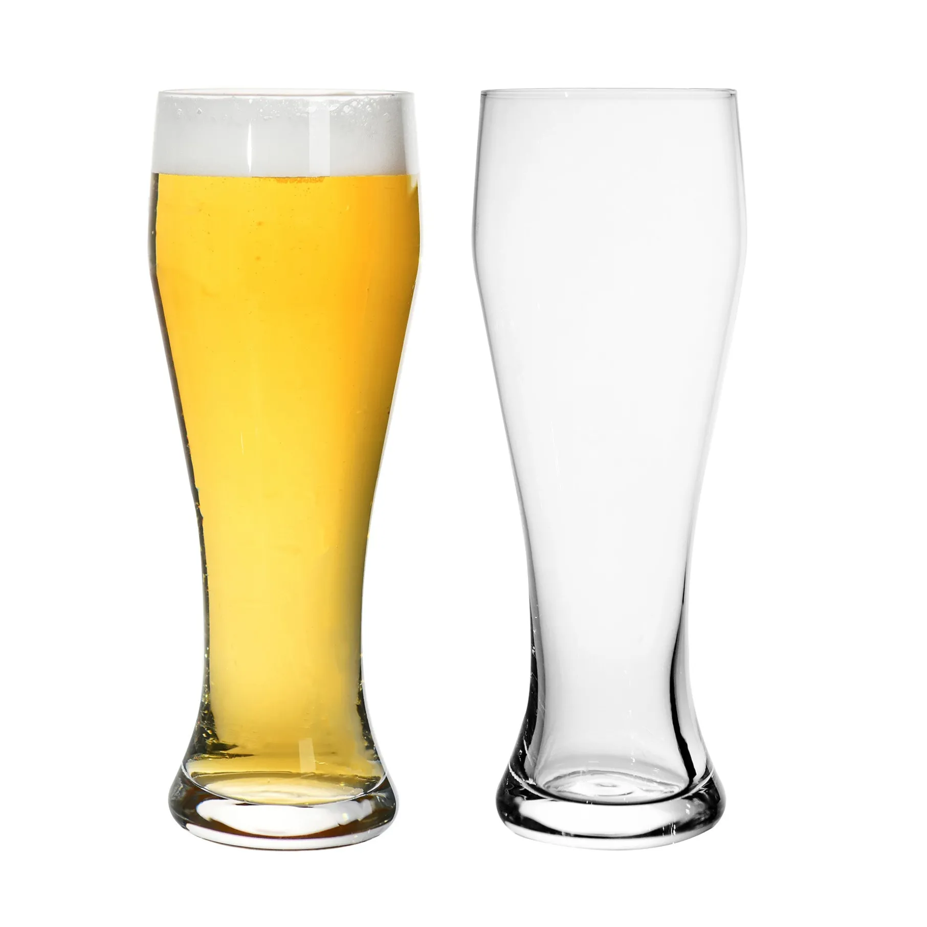 Ølglas H22 cm, 2 stk