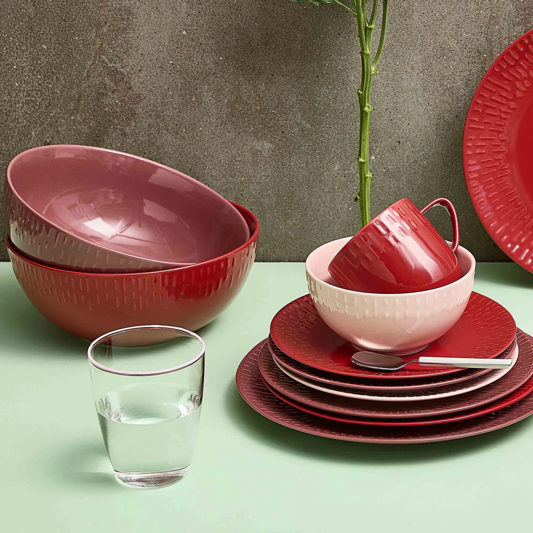 Life In Color Art drikkeglas candyfloss