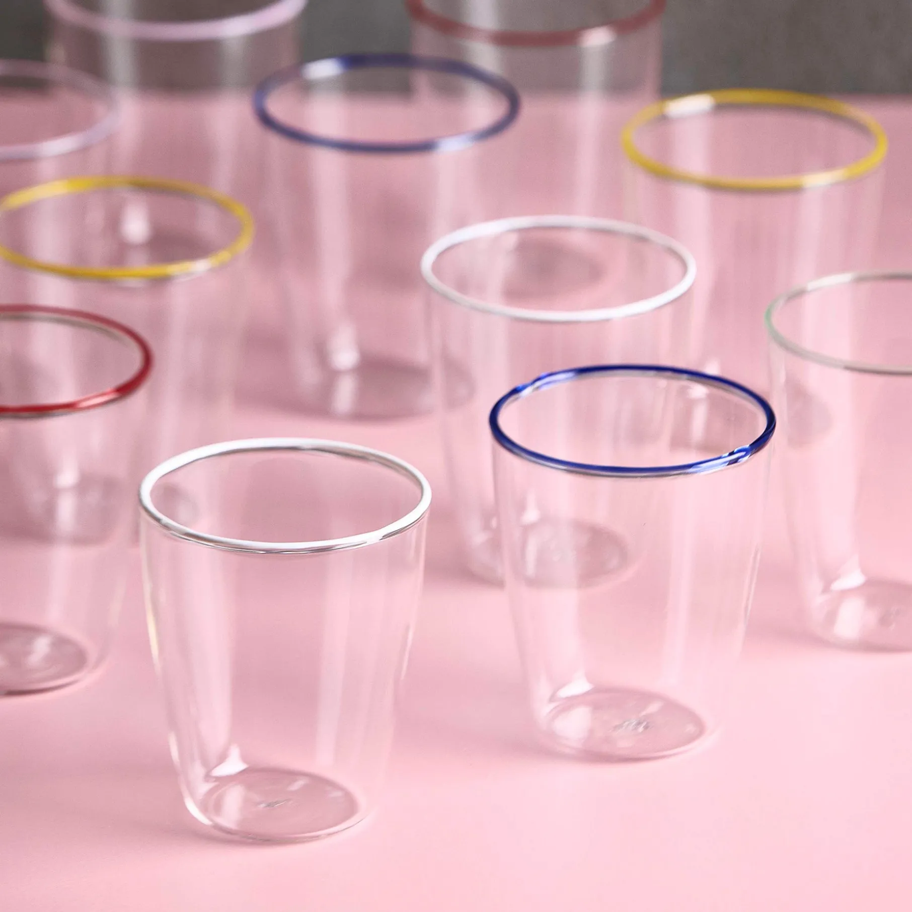 Life In Color Art drikkeglas mozzarella