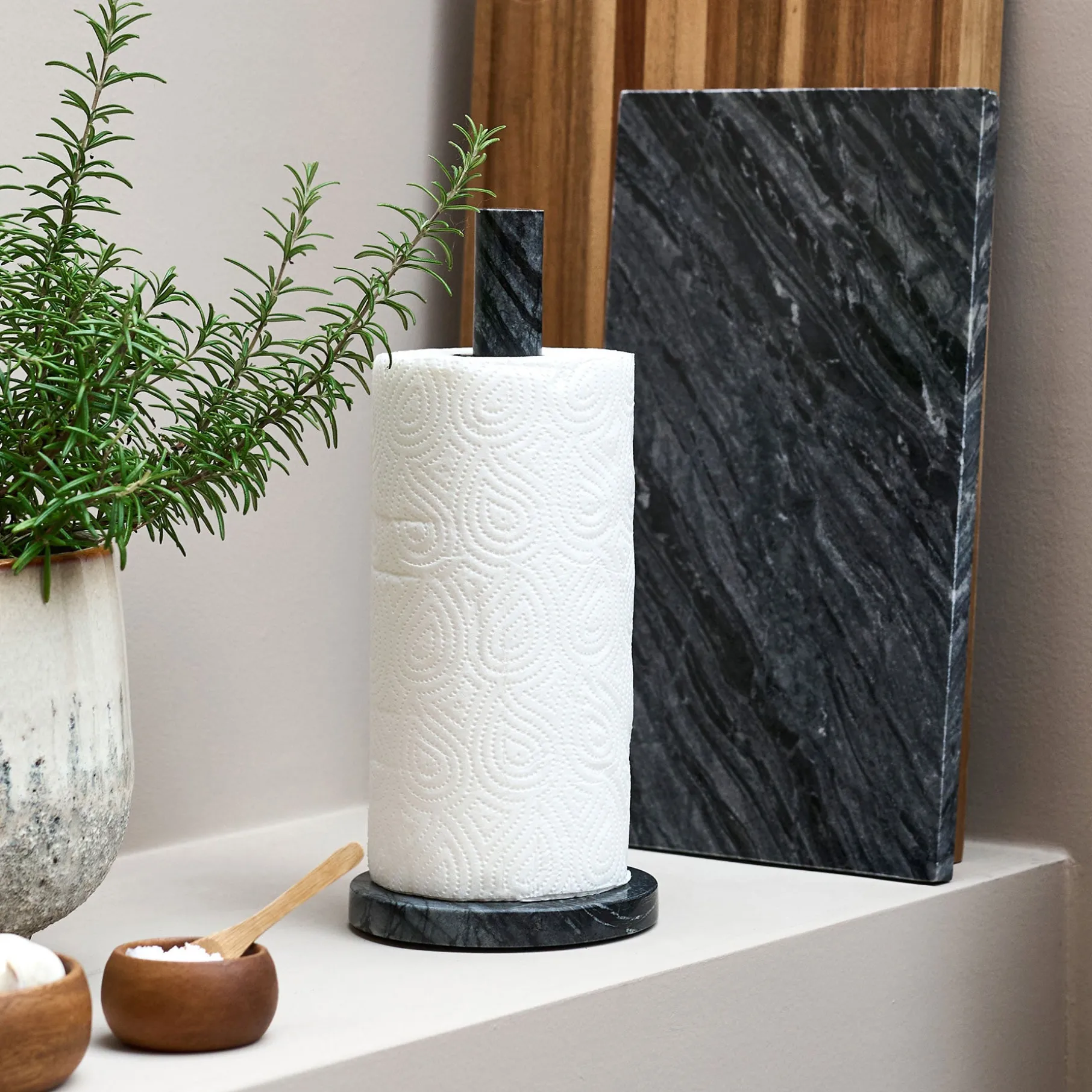 Marble II køkkenrulleholder
