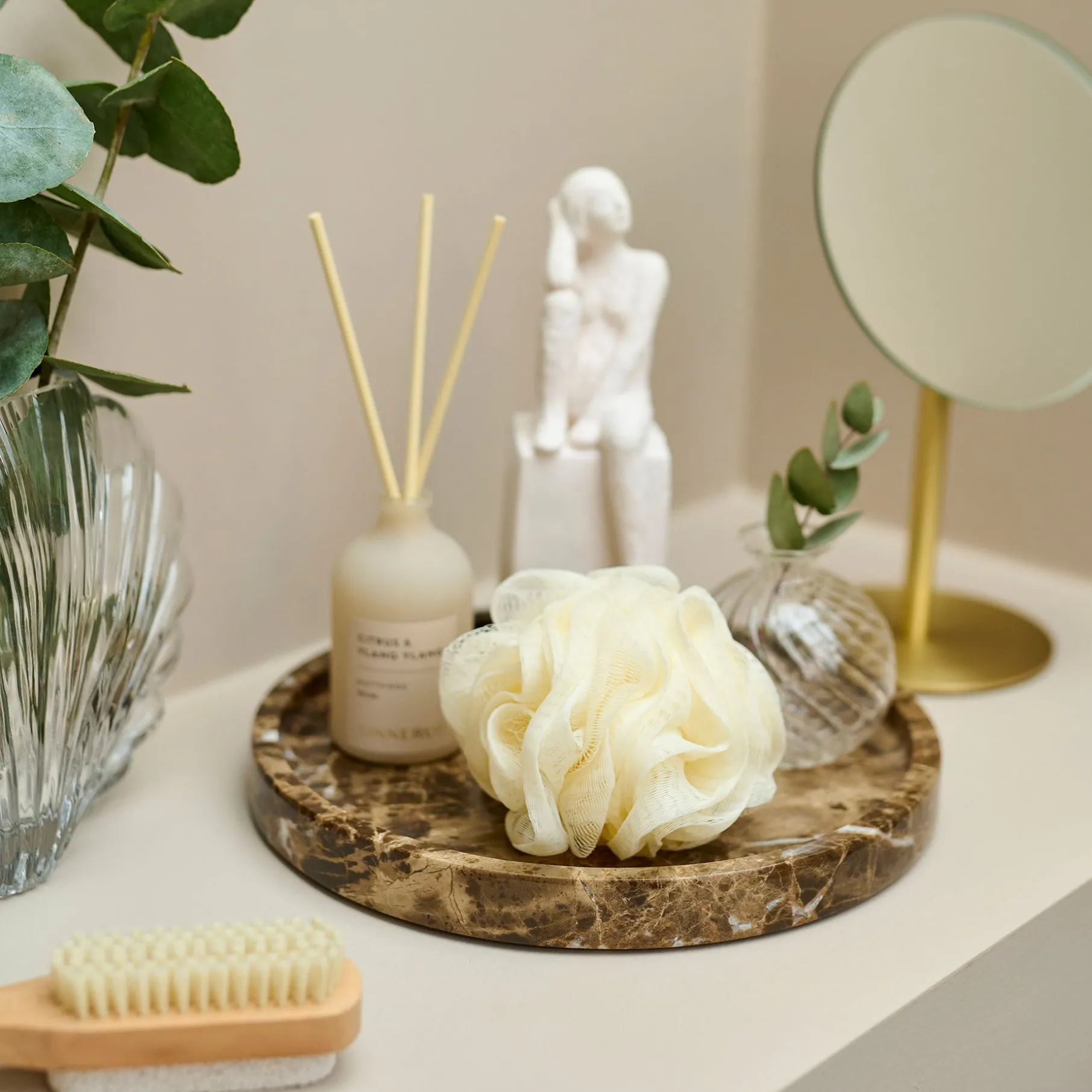 Marble II Rund Bakke