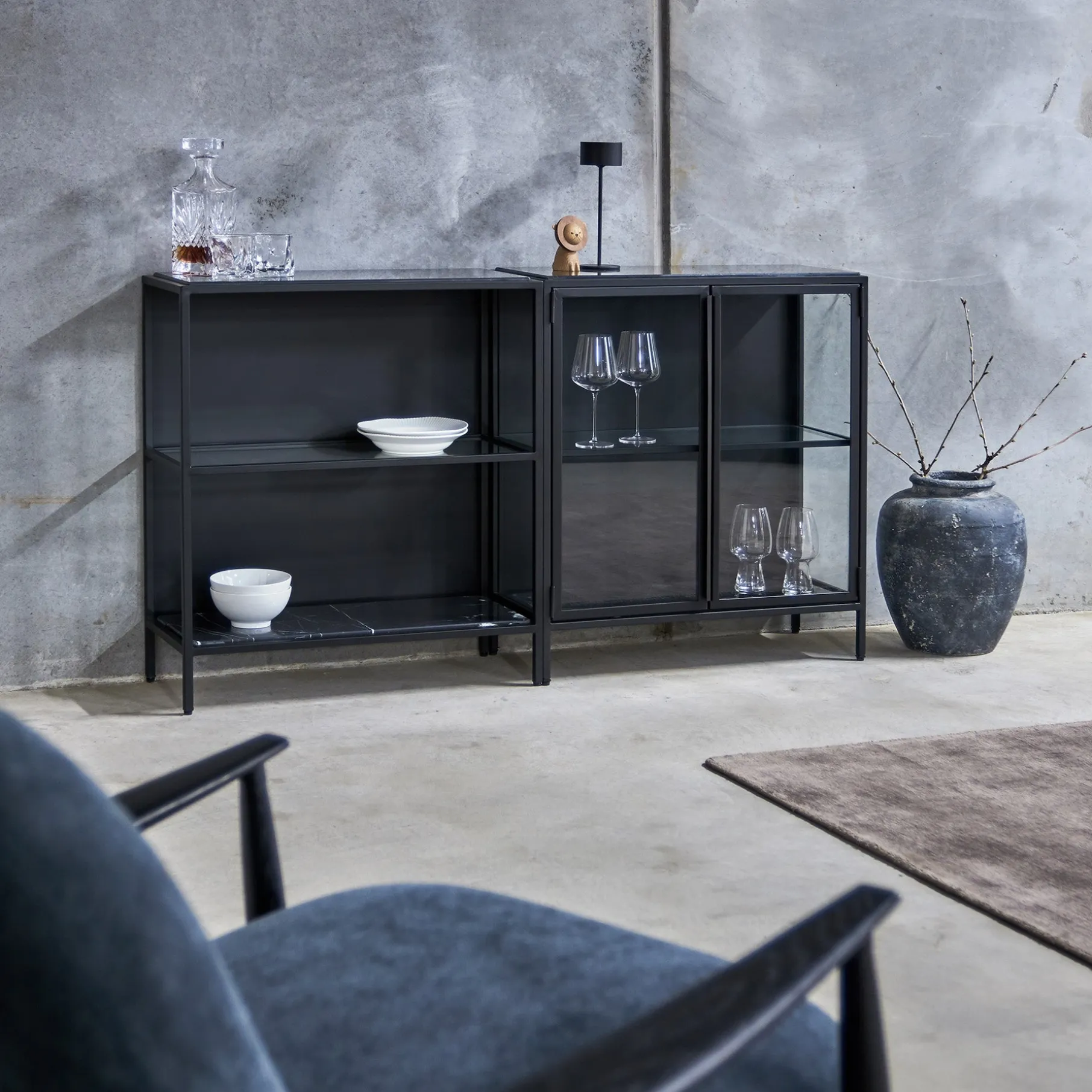 Mason II Reol - sort metal