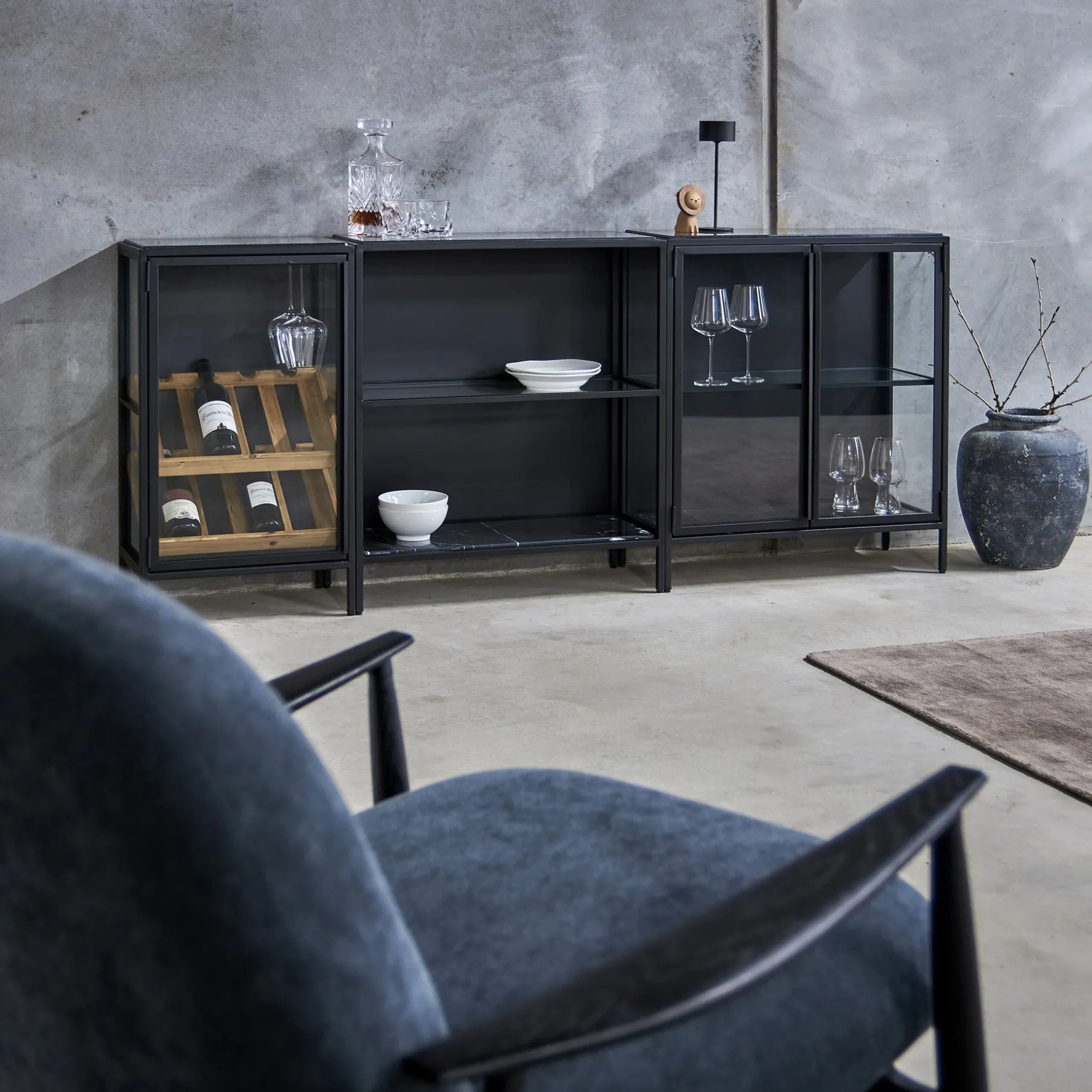 Mason II Reol - sort metal